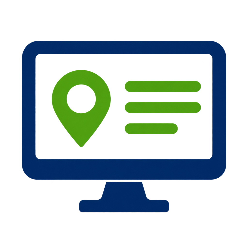 flat_monitor_with_map_pin_and_list